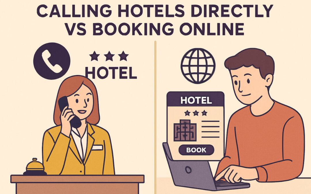 Call Us Directly or Book Online?